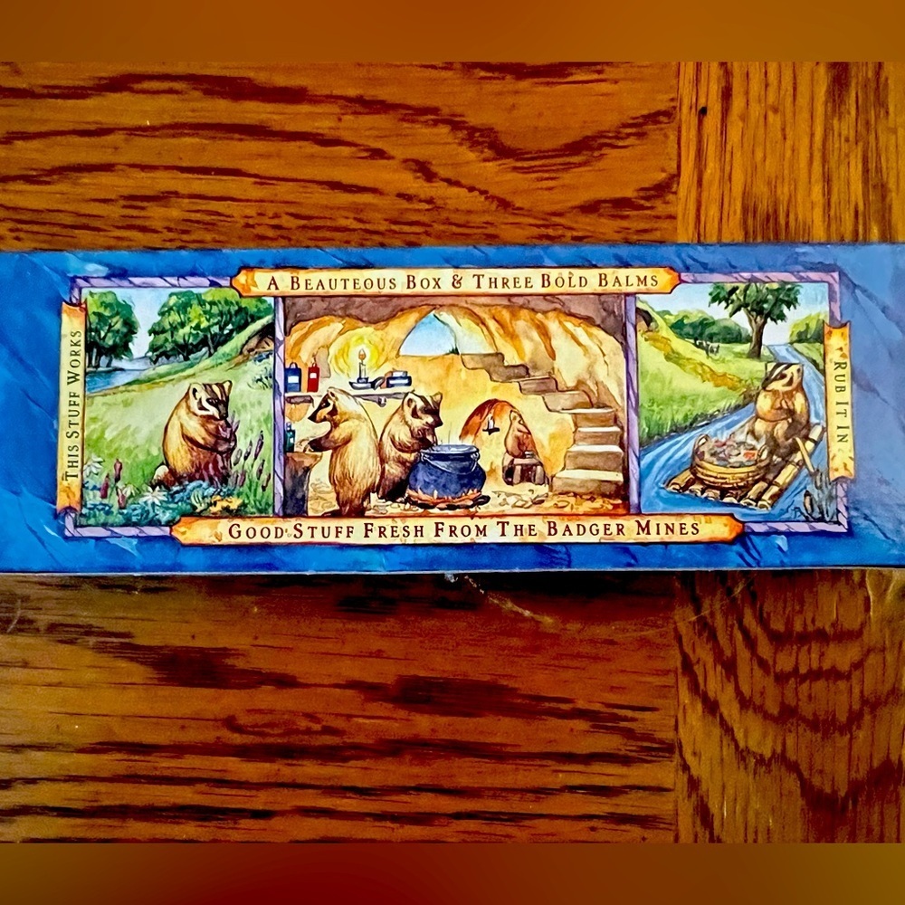 Badger Balm Three Bold Balms - Restore, Recover, and Rest